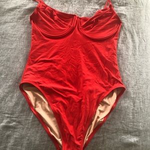 JCrew women’s red swimsuit size 12